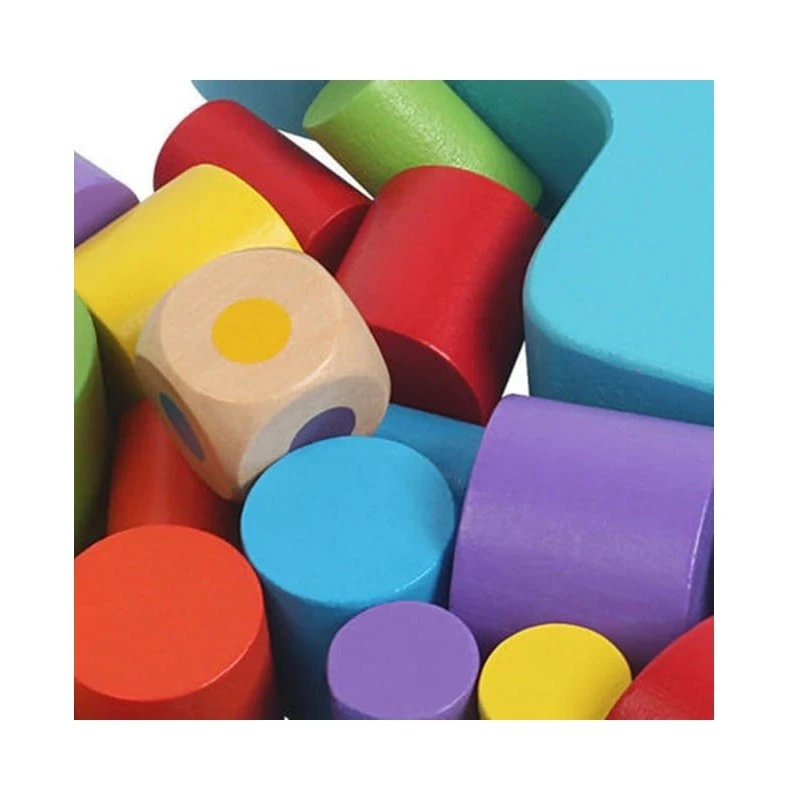 Дървена игра за баланс Ricotoys Луна